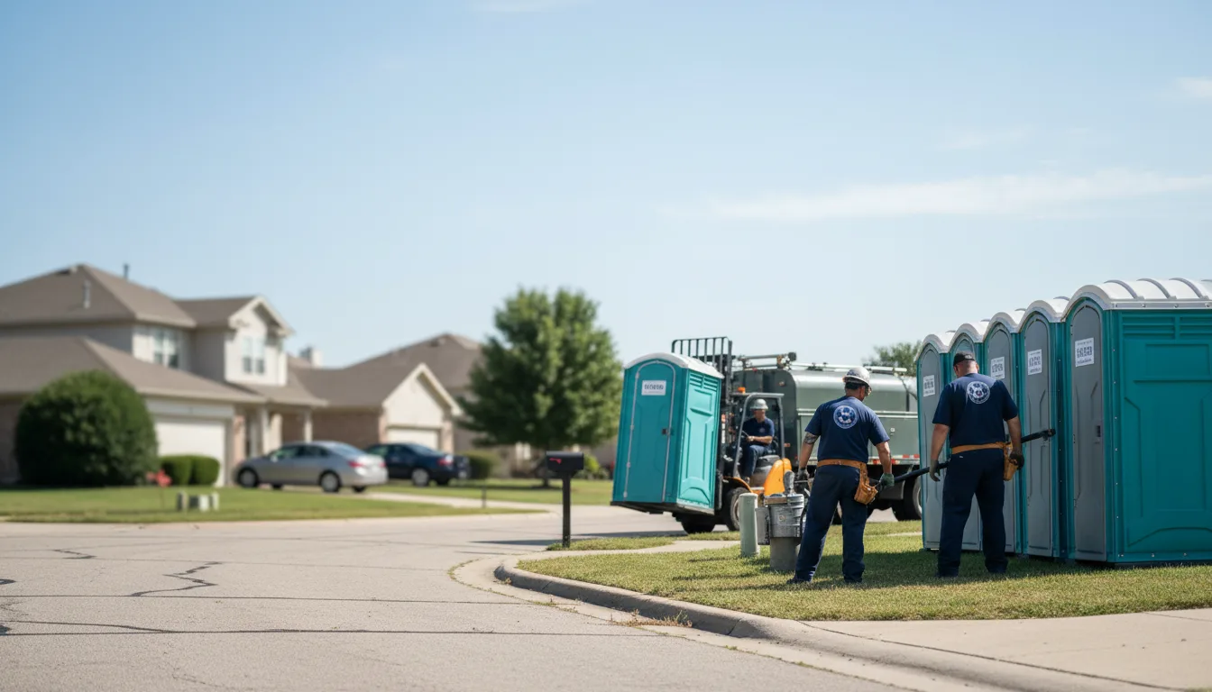 Porta Potty Rental in Covel, WV near me
